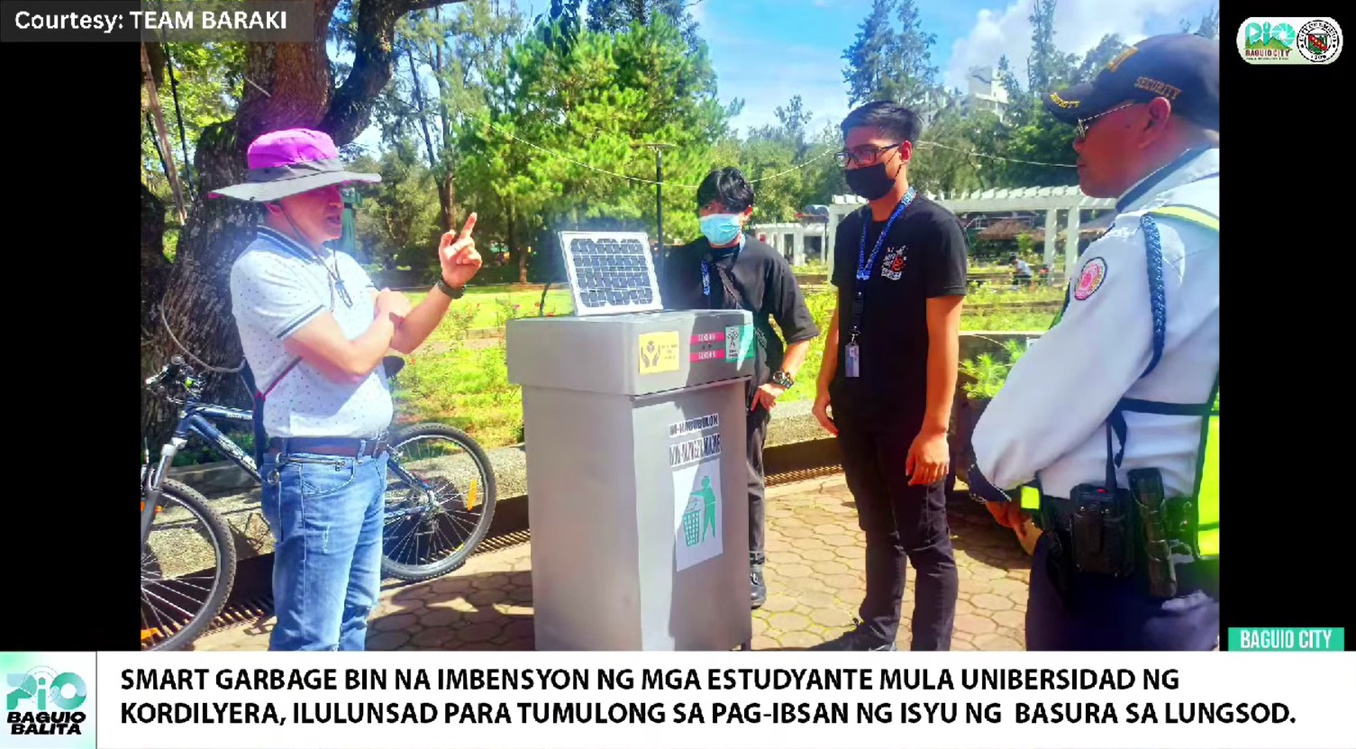 SMART Garbage Bins: #UCians develop advanced tech solution for City’s waste problem