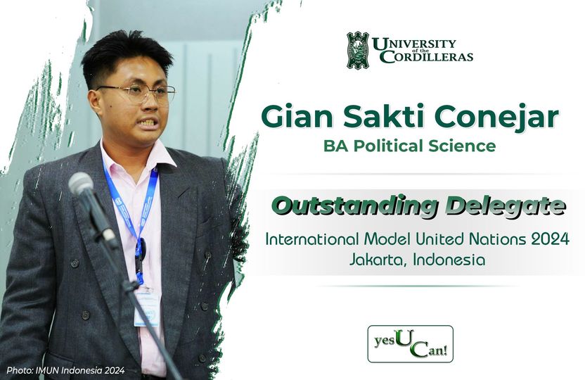 CAS Student Named Outstanding Delegate at IMUN