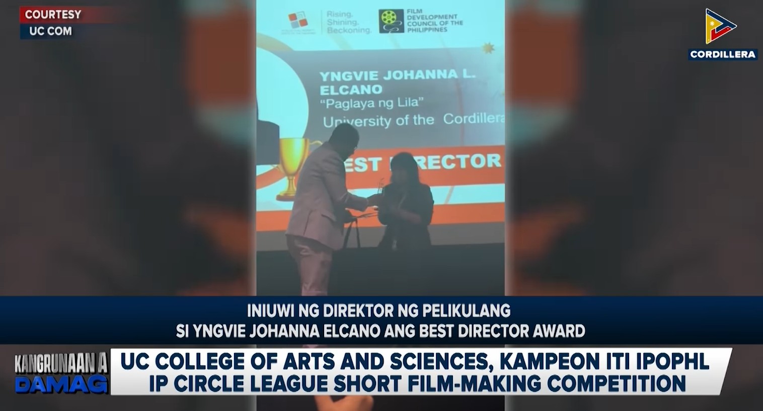 UC Bachelor of Arts in Communication students champion IPOPHL IP Circle League Short Film-Making Competition.