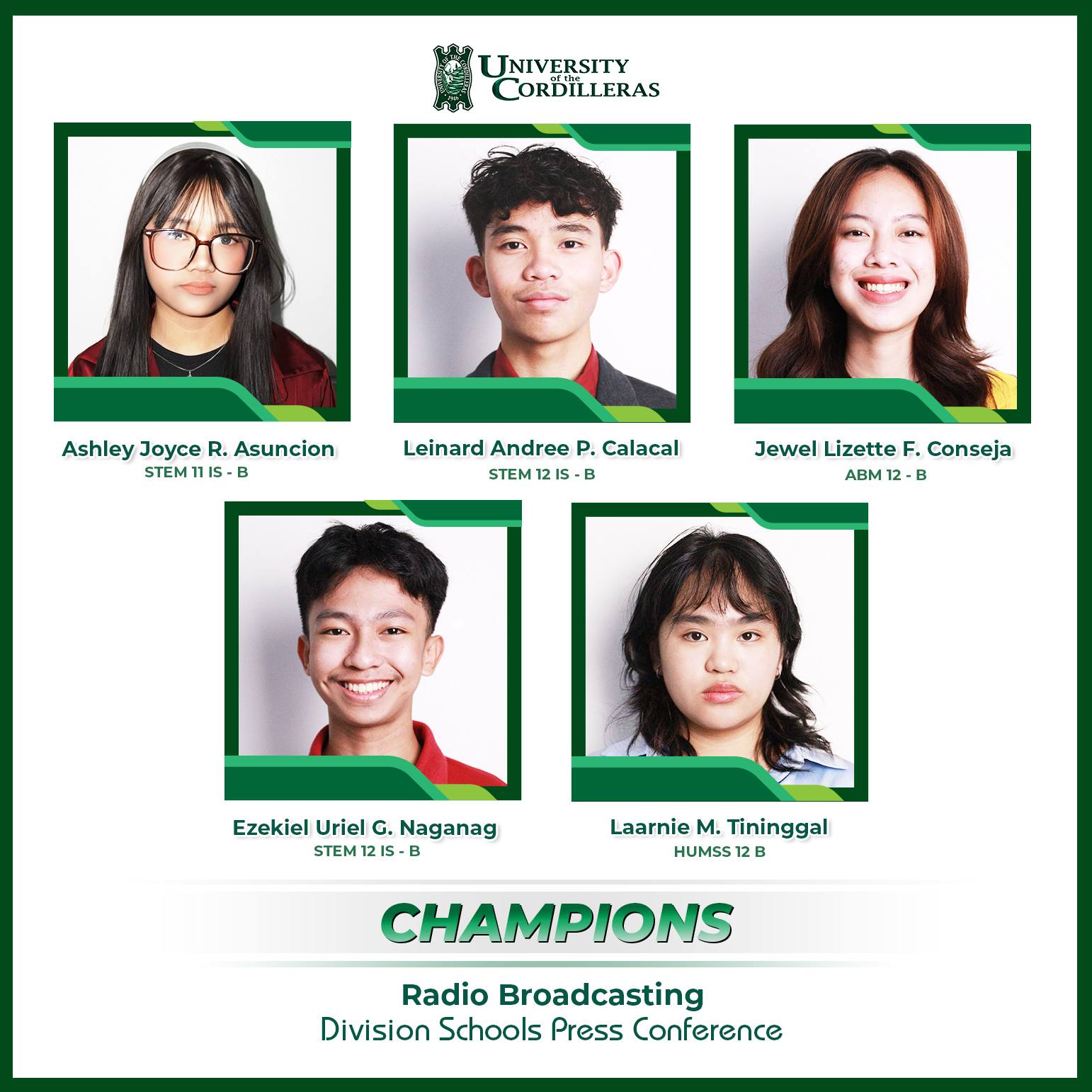 𝐒𝐞𝐧𝐢𝐨𝐫 𝐇𝐢𝐠𝐡 𝐒𝐭𝐮𝐝𝐞𝐧𝐭𝐬 𝐖𝐢𝐧 𝐌𝐚𝐣𝐨𝐫 𝐀𝐰𝐚𝐫𝐝𝐬 𝐚𝐭 𝐃𝐒𝐏𝐂, 𝐀𝐝𝐯𝐚𝐧𝐜𝐞 𝐭𝐨 𝐑𝐞𝐠𝐢𝐨𝐧𝐚𝐥𝐬