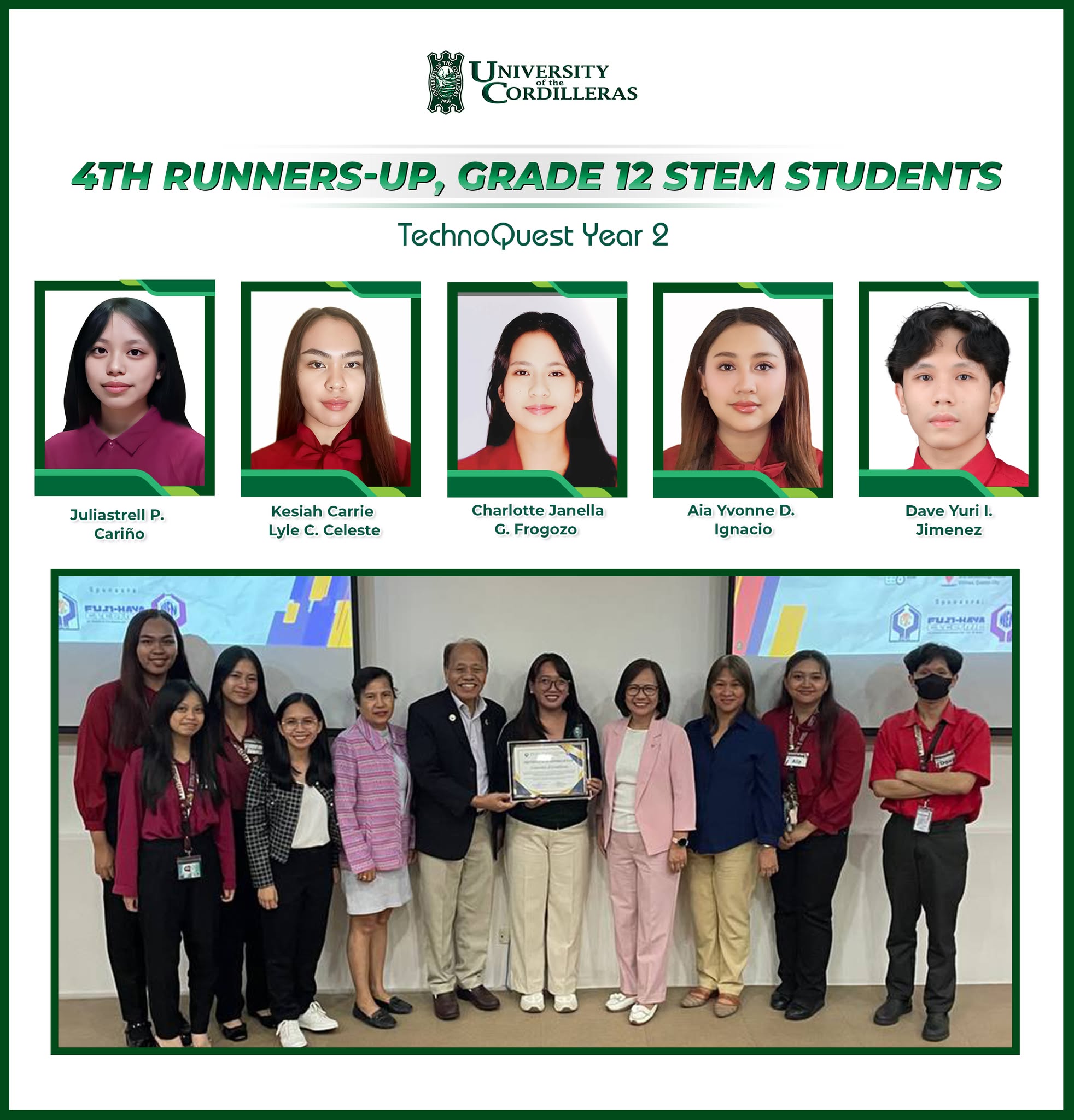 𝐔𝐂 𝐒𝐞𝐧𝐢𝐨𝐫 𝐇𝐢𝐠𝐡 𝐒𝐭𝐮𝐝𝐞𝐧𝐭𝐬 𝐖𝐢𝐧 𝟒𝐭𝐡 𝐑𝐮𝐧𝐧𝐞𝐫-𝐔𝐩 𝐢𝐧 𝐍𝐚𝐭𝐢𝐨𝐧𝐚𝐥 𝐄𝐧𝐠𝐢𝐧𝐞𝐞𝐫𝐢𝐧𝐠 𝐈𝐧𝐧𝐨𝐯𝐚𝐭𝐢𝐨𝐧 𝐓𝐢𝐥𝐭