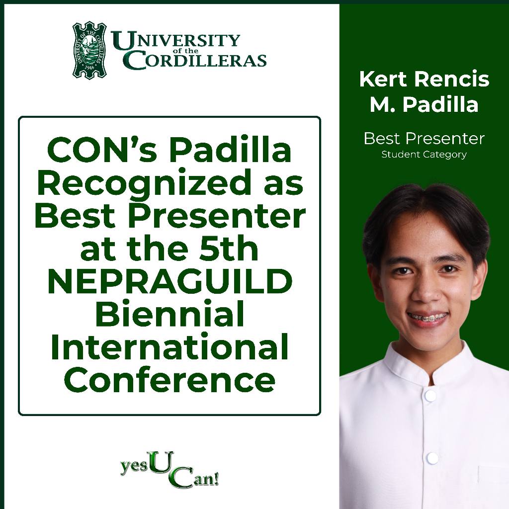 𝐊𝐞𝐫𝐭 𝐑𝐞𝐧𝐜𝐢𝐬 𝐏𝐚𝐝𝐢𝐥𝐥𝐚 𝐨𝐟 𝐔𝐂 𝐂𝐎𝐍 𝐀𝐰𝐚𝐫𝐝𝐞𝐝 𝐁𝐞𝐬𝐭 𝐏𝐫𝐞𝐬𝐞𝐧𝐭𝐞𝐫 𝐚𝐭 𝟓𝐭𝐡 𝐁𝐢𝐞𝐧𝐧𝐢𝐚𝐥 𝐍𝐄𝐏𝐫𝐚𝐆𝐮𝐢𝐥𝐝 𝐂𝐨𝐧𝐟𝐞𝐫𝐞𝐧𝐜𝐞