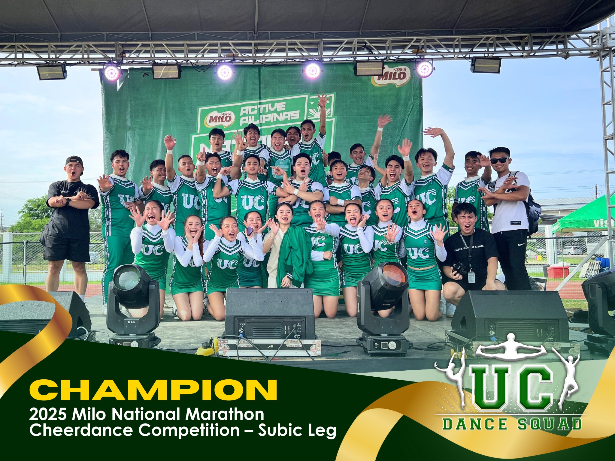 𝐒𝐭𝐮𝐝𝐞𝐧𝐭-𝐀𝐫𝐭𝐢𝐬𝐭𝐬 𝐂𝐥𝐢𝐧𝐜𝐡 𝐂𝐡𝐚𝐦𝐩𝐢𝐨𝐧𝐬𝐡𝐢𝐩 𝐚𝐭 𝐍𝐚𝐭𝐢𝐨𝐧𝐚𝐥 𝐂𝐡𝐞𝐞𝐫𝐝𝐚𝐧𝐜𝐞 𝐂𝐨𝐦𝐩𝐞𝐭𝐢𝐭𝐢𝐨𝐧