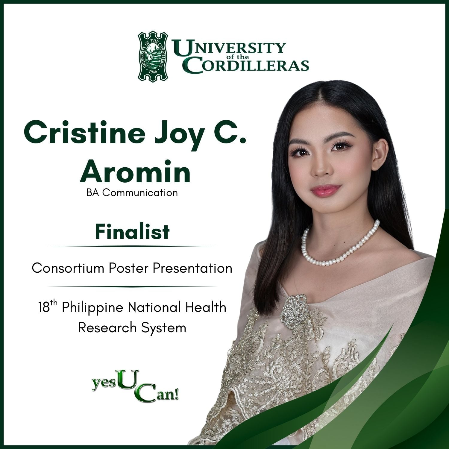 𝐁𝐀 𝐂𝐨𝐦𝐦𝐮𝐧𝐢𝐜𝐚𝐭𝐢𝐨𝐧 𝐒𝐭𝐮𝐝𝐞𝐧𝐭 𝐀𝐫𝐨𝐦𝐢𝐧 𝐍𝐚𝐦𝐞𝐝 𝐅𝐢𝐧𝐚𝐥𝐢𝐬𝐭 𝐢𝐧 𝐃𝐎𝐒𝐓 𝐍𝐚𝐭𝐢𝐨𝐧𝐚𝐥 𝐂𝐨𝐦𝐩𝐞𝐭𝐢𝐭𝐢𝐨𝐧