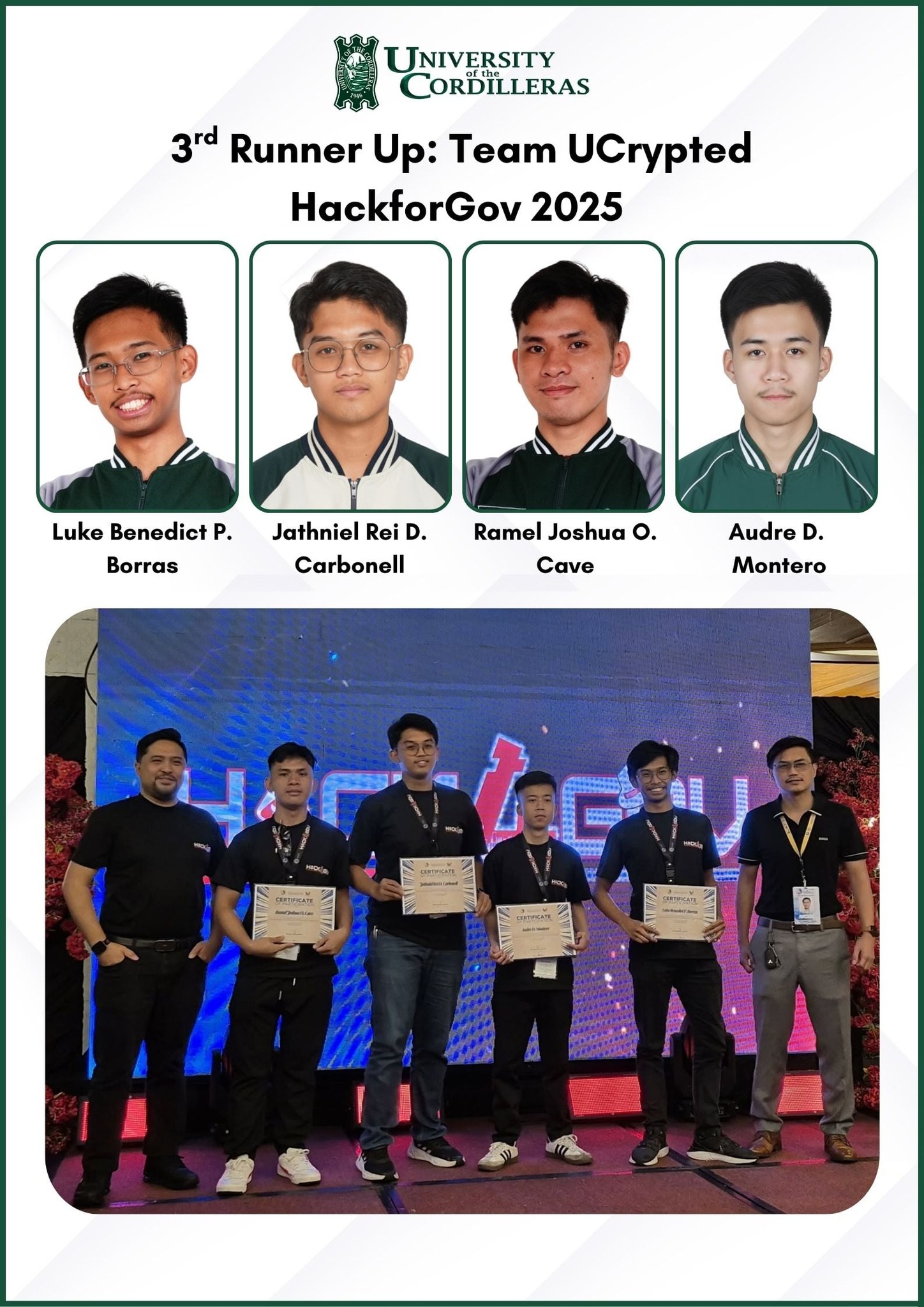 𝐓𝐞𝐚𝐦 𝐔𝐂𝐫𝐲𝐩𝐭𝐞𝐝 𝐄𝐚𝐫𝐧𝐬 𝟑𝐫𝐝 𝐑𝐮𝐧𝐧𝐞𝐫-𝐔𝐩 𝐅𝐢𝐧𝐢𝐬𝐡 𝐚𝐭 𝐇𝐚𝐜𝐤𝐟𝐨𝐫𝐆𝐨𝐯 𝟐𝟎𝟐𝟓 𝐑𝐞𝐠𝐢𝐨𝐧𝐚𝐥 𝐓𝐢𝐥𝐭