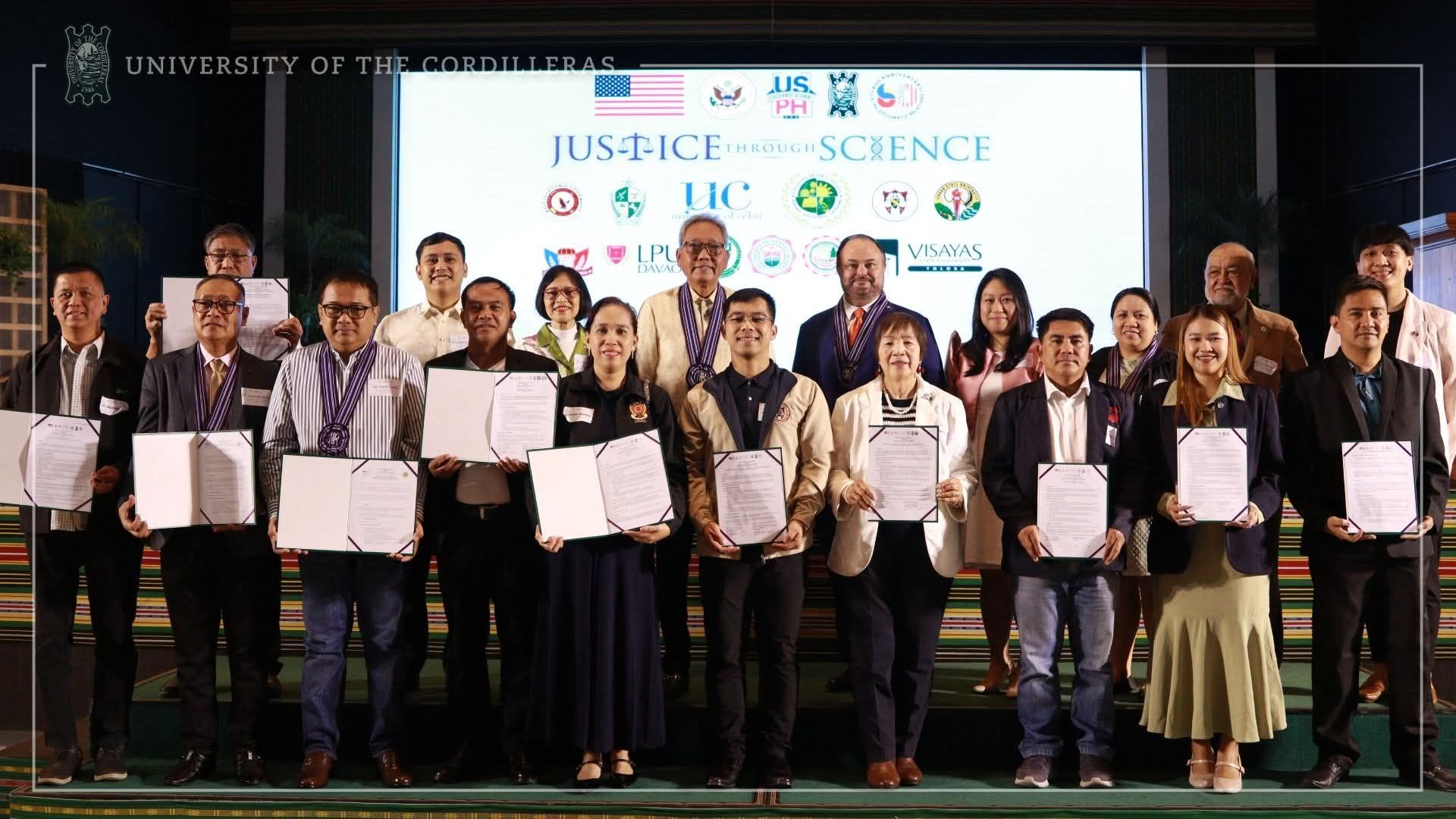 𝐔𝐧𝐢𝐯𝐞𝐫𝐬𝐢𝐭𝐲 𝐨𝐟 𝐭𝐡𝐞 𝐂𝐨𝐫𝐝𝐢𝐥𝐥𝐞𝐫𝐚𝐬 𝐚𝐧𝐝 𝐔𝐒 𝐋𝐚𝐮𝐧𝐜𝐡 “𝐉𝐮𝐬𝐭𝐢𝐜𝐞 𝐓𝐡𝐫𝐨𝐮𝐠𝐡 𝐒𝐜𝐢𝐞𝐧𝐜𝐞” 𝐏𝐫𝐨𝐣𝐞𝐜𝐭 𝐭𝐨 𝐀𝐝𝐯𝐚𝐧𝐜𝐞 𝐅𝐨𝐫𝐞𝐧𝐬𝐢𝐜 𝐒𝐜𝐢𝐞𝐧𝐜𝐞 𝐢𝐧 𝐏𝐇