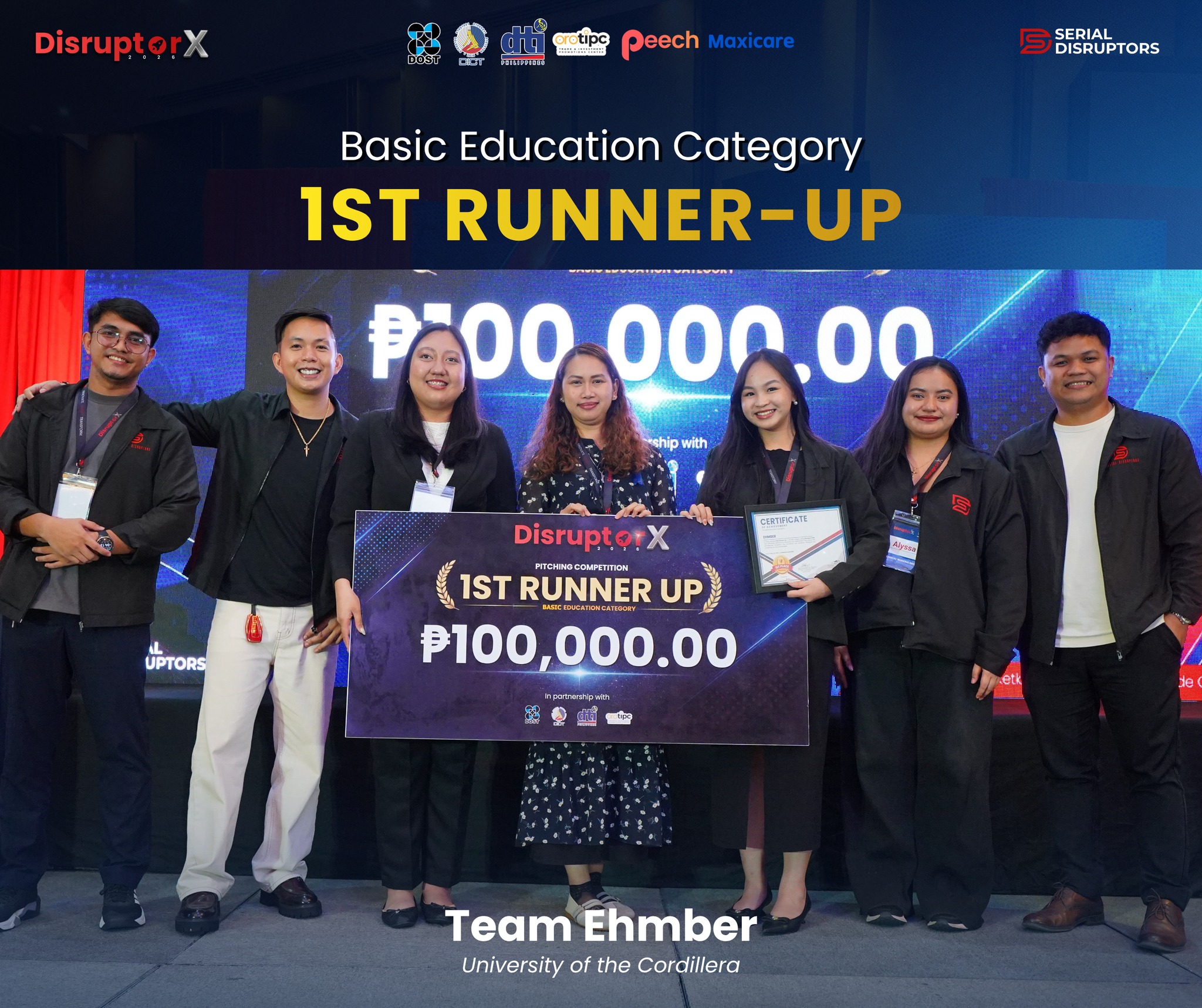 𝐏𝐫𝐞𝐩𝐚𝐫𝐞𝐝 𝐭𝐨 𝐁𝐞𝐜𝐨𝐦𝐞 𝐃𝐢𝐬𝐫𝐮𝐩𝐭𝐨𝐫𝐬! 𝐔𝐂 𝐒𝐇𝐒 𝐈𝐧𝐧𝐨𝐯𝐚𝐭𝐨𝐫𝐬 𝐖𝐢𝐧 𝟏𝐬𝐭 𝐑𝐮𝐧𝐧𝐞𝐫-𝐔𝐩 𝐚𝐭 𝐍𝐚𝐭𝐢𝐨𝐧𝐚𝐥 𝐒𝐭𝐚𝐠𝐞
